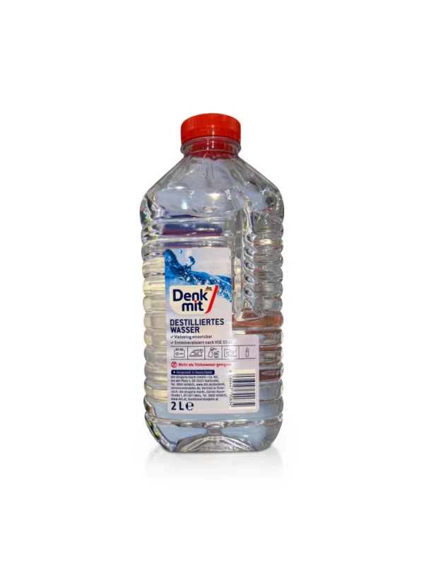 Distilled water, 2 l Distilled water, 2 l