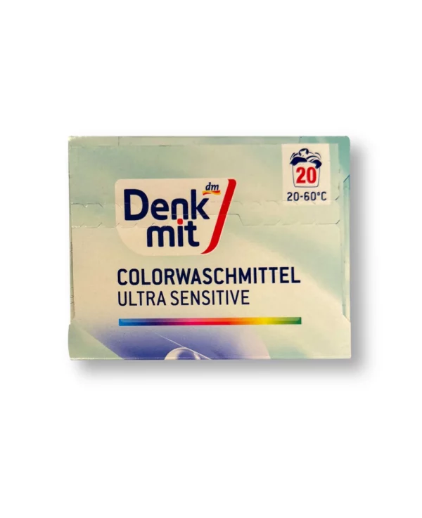 Color detergent powder Ultra Sensitive, 20 Wl Color detergent powder Ultra Sensitive, 20 Wl