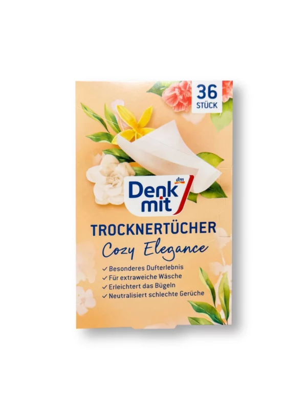 Dryer sheets Cosy Elegance, 36 pcs. Dryer sheets Cosy Elegance, 36 pcs.