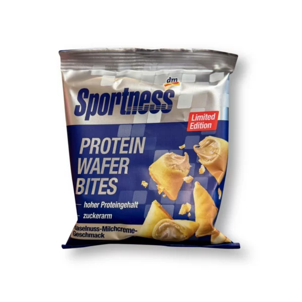 Protein Wafer Bites, Haselnuss-Milchcreme-Geschmack, 30 g