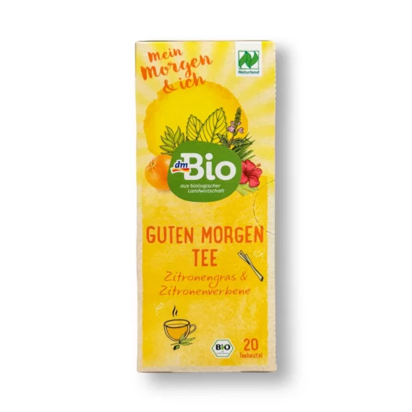 Herbal tea "Good morning" with lemongrass & lemon verbena (20 bags), 30 g Herbal tea "Good morning" with lemongrass & lemon verbena (20 bags), 30 g