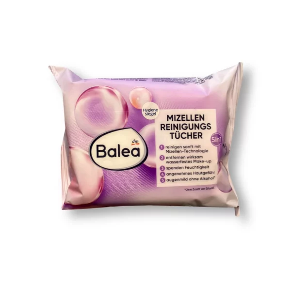 Micellar make-up remover wipes, 25 pcs.