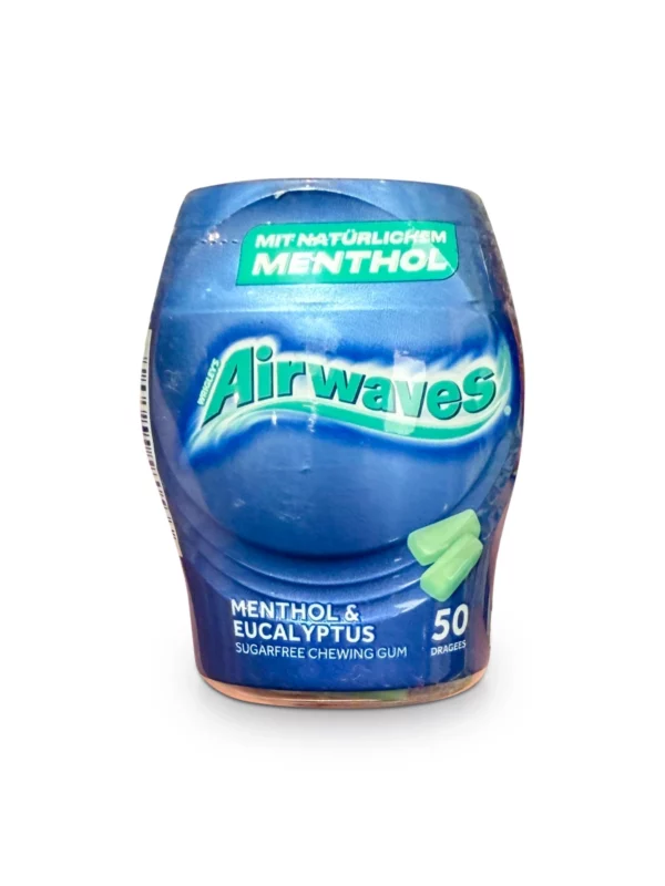 Chewing gum, menthol & eucalyptus (50 pieces), 50 pcs.