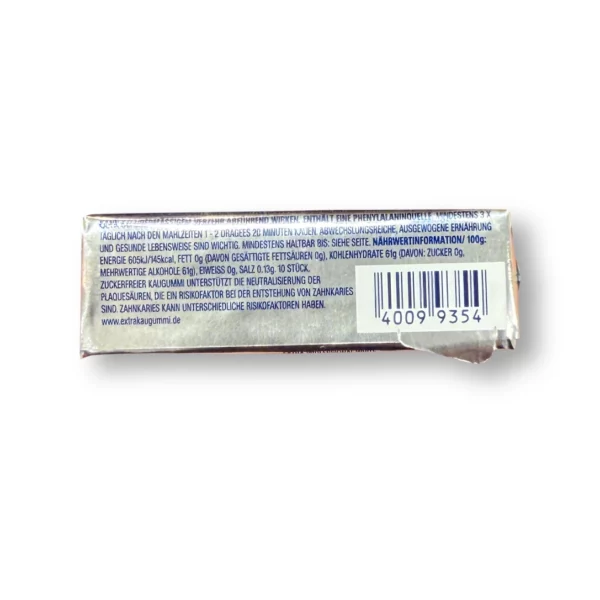 Kaugummi, Extra Professional White, Bubblemint, zuckerfrei, 10 St
