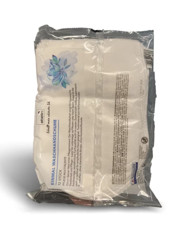 Wash gloves disposable, 12 pcs