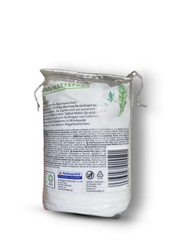 Wattepads Bio Maxi GOTS-zertifiziert, 40 St