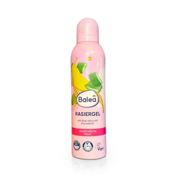 Shaving gel aloe vera & avocado oil, 200 ml
