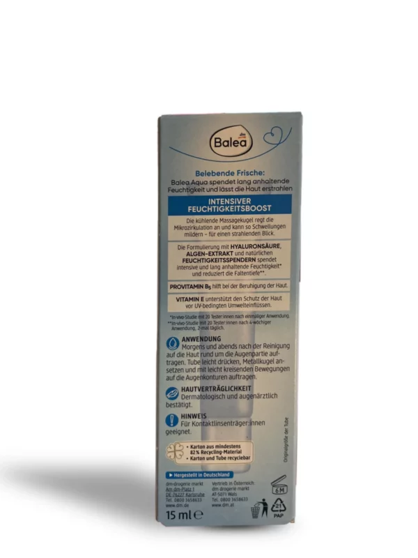 Augencreme Aqua Augen Roll-On, 15 ml