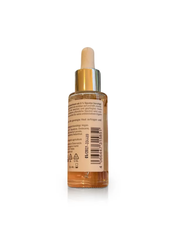 Overnight facial oil with 5% squalane, 25 ml