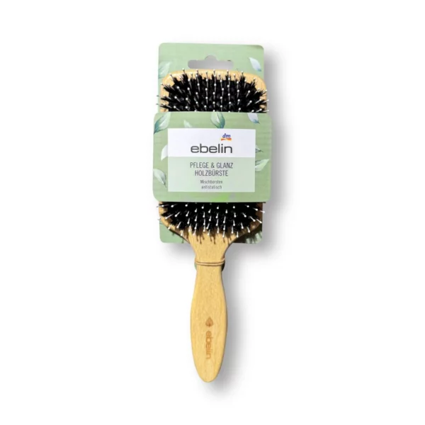 Hairbrush wood care & shine, extra wide, 1 pc