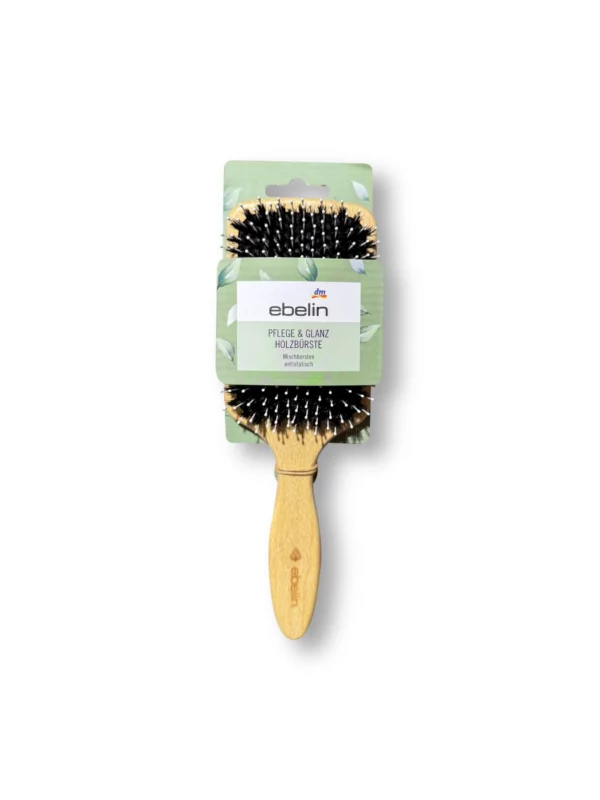 Hairbrush wood care & shine, extra wide, 1 pc Hairbrush wood care & shine, extra wide, 1 pc