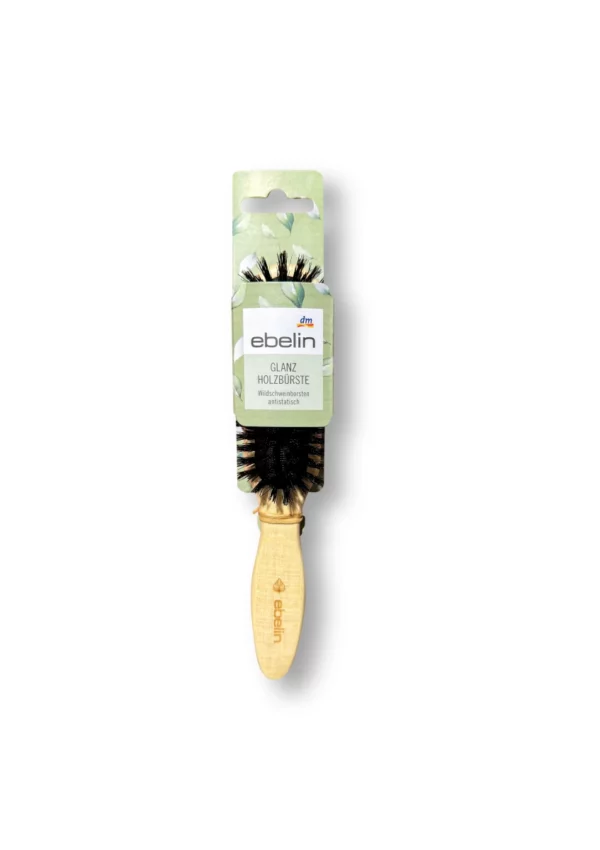 Hairbrush wood shine, narrow, 1 pc Hairbrush wood shine, narrow, 1 pc