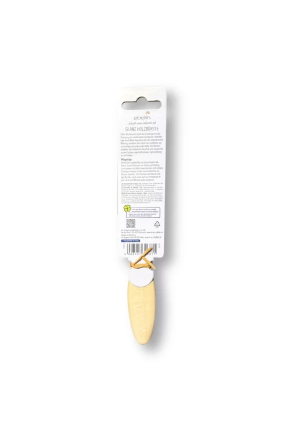 Hairbrush wood shine, narrow, 1 pc Hairbrush wood shine, narrow, 1 pc