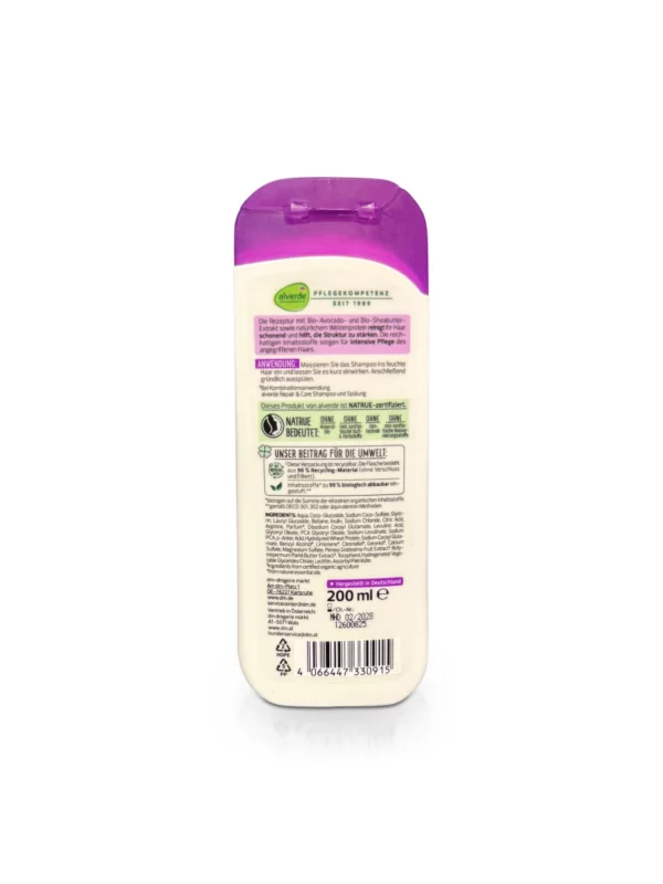 Shampoo Repair Avocado, shea butter, 200 ml