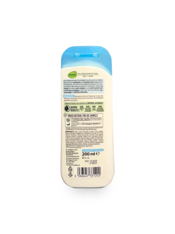 Shampoo Moisture Aloe Vera & Hyaluron, 200 ml Shampoo Moisture Aloe Vera & Hyaluron, 200 ml
