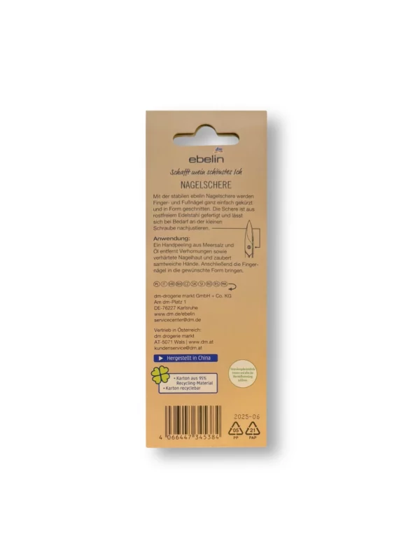 Nail scissors, 1 pc