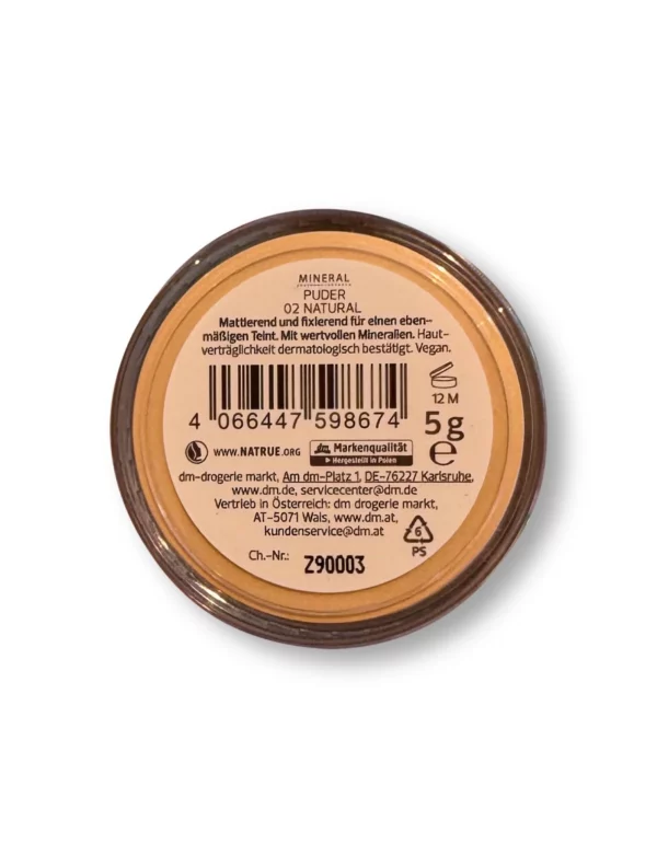 Powder Mineral 02 Natural, 5 g