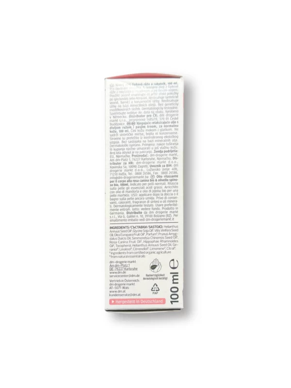 Body oil wild rose, sea buckthorn, 100 ml