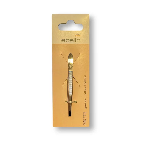 Curved tweezers, 1 pc