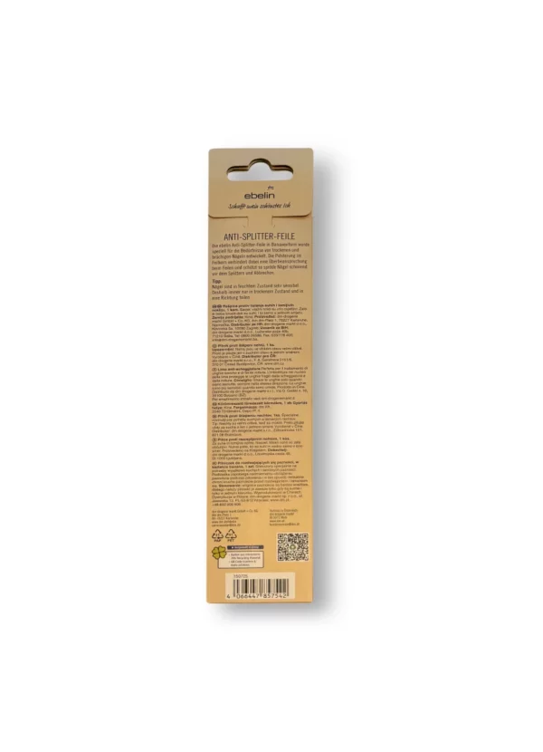 Nail file anti-splinter, 1 pc