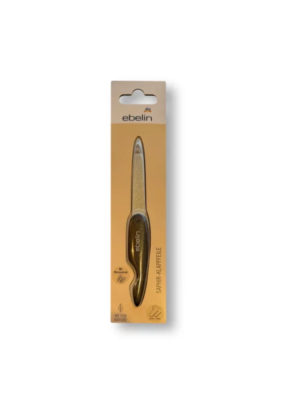 Sapphire folding nail file, 1 pc Sapphire folding nail file, 1 pc