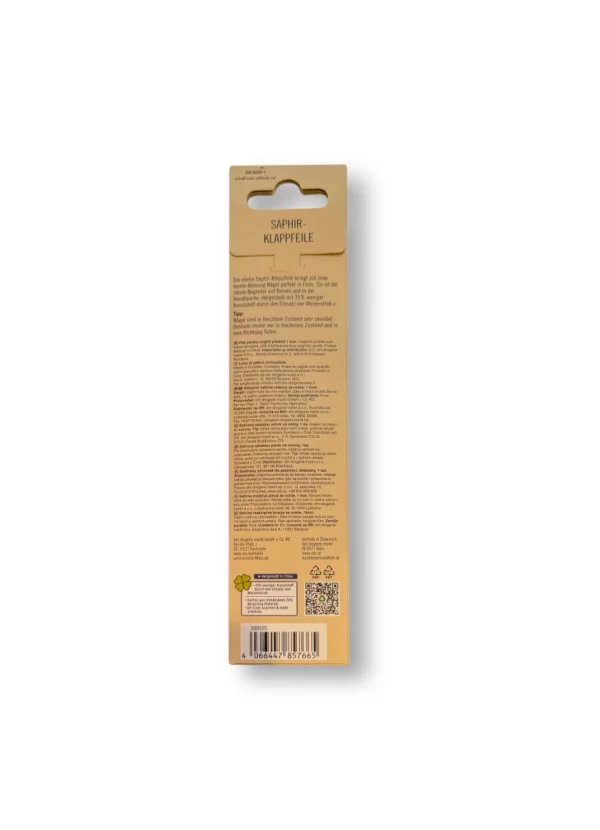 Sapphire folding nail file, 1 pc Sapphire folding nail file, 1 pc