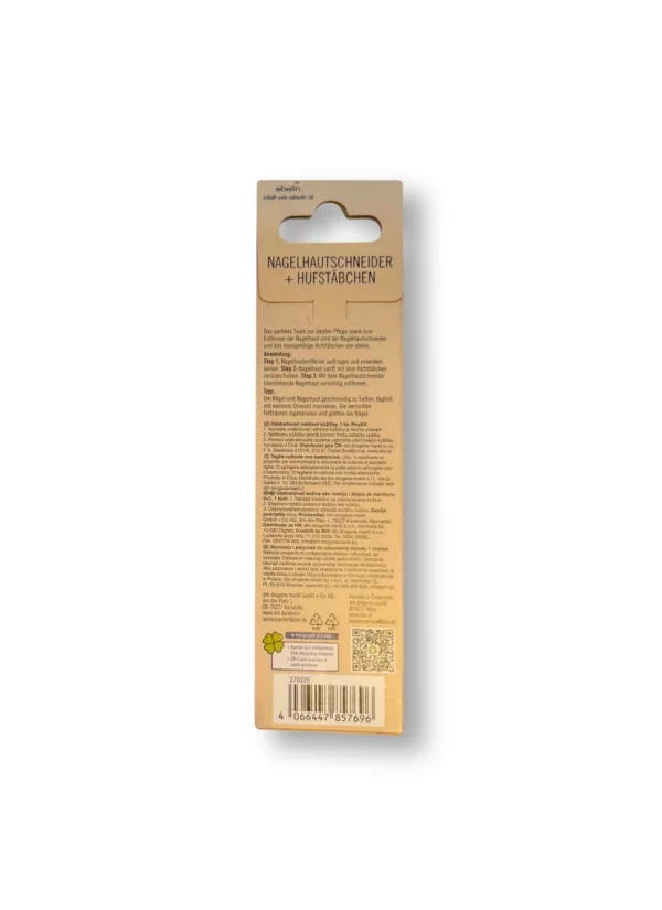 Cuticle cutter and hoof stick, 1 pc
