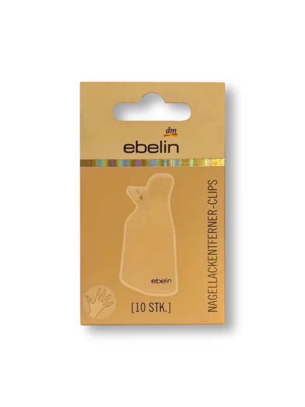 Nail polish remover clips, 1 pc