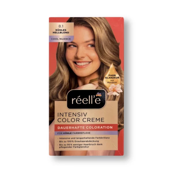 Hair color 8.1 Cool light blonde, 1 pc