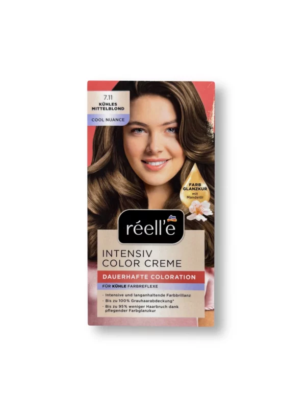 Hair color 7.11 Cool medium blonde, 1 pc