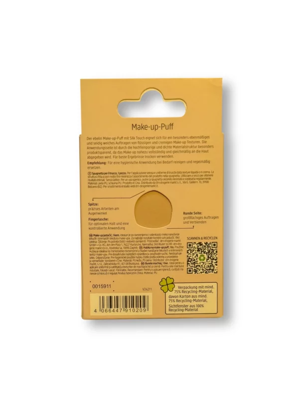 Make-up puff with Silk Touch, 1 pc