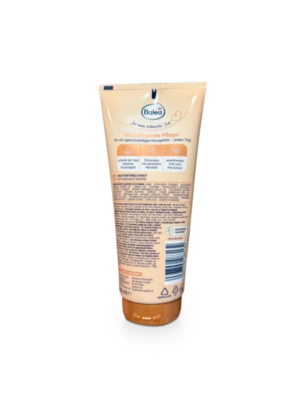 Body lotion cream oil almond oil, 200 ml