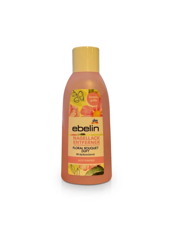 Nail polish remover rose acetone-free, 200 ml