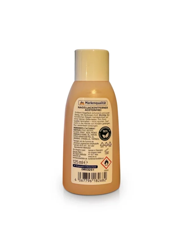Nail polish remover acetone-free, 125 ml