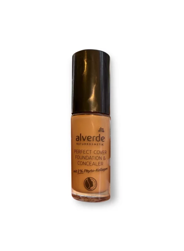 Foundation & Concealer Perfect Cover with 2% phyto-collagen 40 Caramel, 25 ml