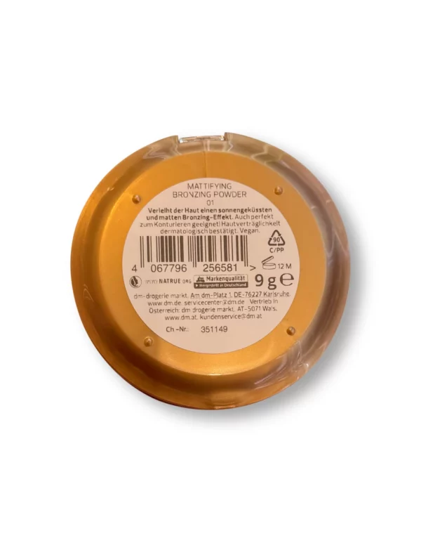Bronzing Mattifying Powder 01, 9 g