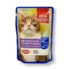 Wet cat food with pollock & plaice in sauce, MSC-certified, 100 g