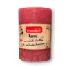 Candle rustic 100/68 berry, 1 pc Candle rustic 100/68 berry, 1 pc