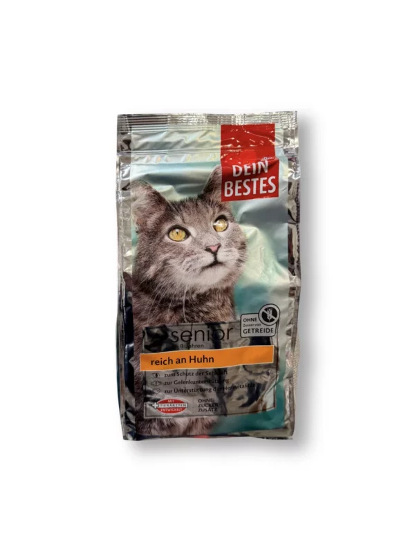 Dry cat food with chicken, Senior, 750 g Dry cat food with chicken, Senior, 750 g