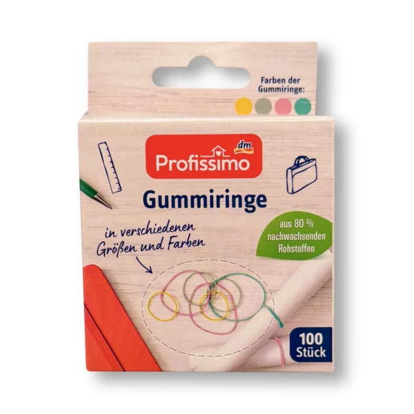 Rubber rings, 100 pcs