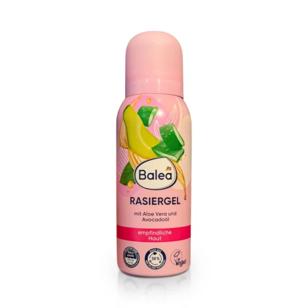 Shaving gel aloe vera travel size, 75 ml