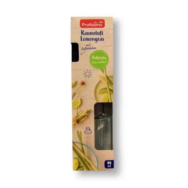 Fragrance sticks room fragrance lemongrass, 90 ml