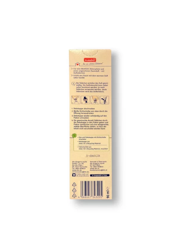 Scent sticks room fragrance vanilla, 90 ml Scent sticks room fragrance vanilla, 90 ml