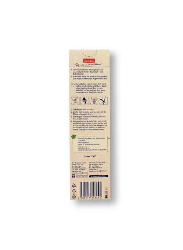 Duftstäbchen Raumduft Magnolie, 90 ml