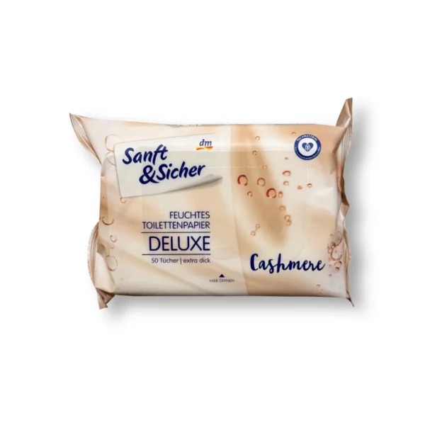 Deluxe Cashmere moist toilet tissue, 50 pcs.