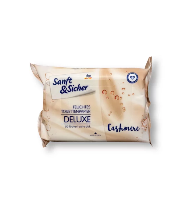 Deluxe Cashmere moist toilet tissue, 50 pcs.