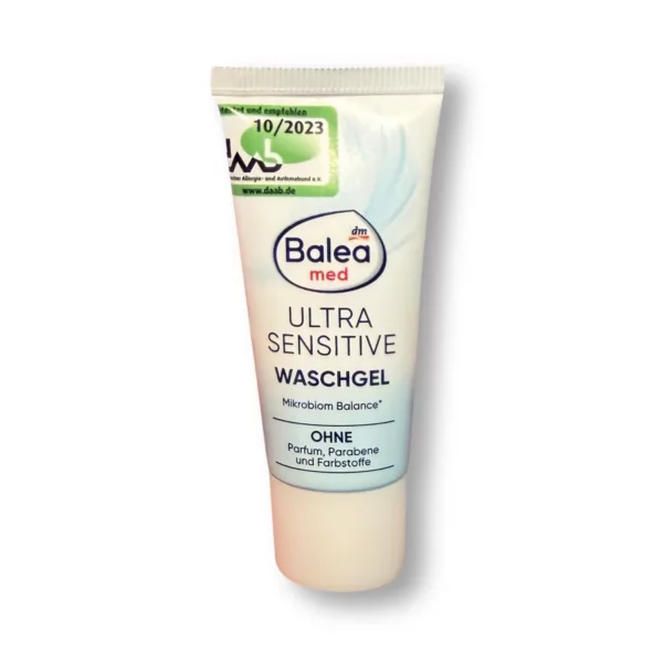 Ultra Sensitive Travel Size Wash Gel, 20 ml