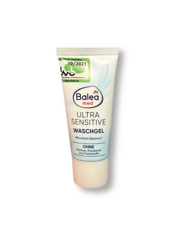 Ultra Sensitive Travel Size Wash Gel, 20 ml