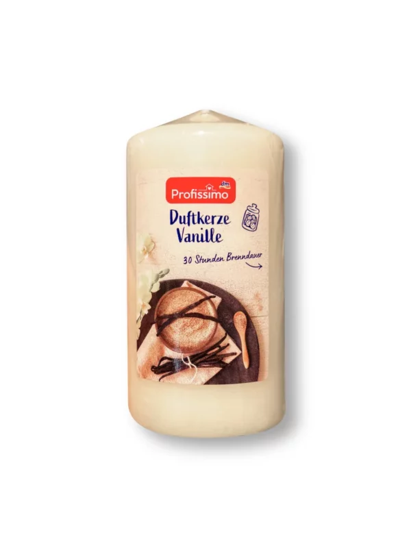 Vanilla scented candle, 1 pc Vanilla scented candle, 1 pc