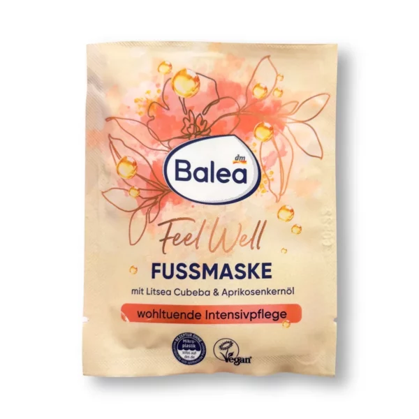 Foot mask Feel Well Litsea Cubeba & apricot kernel oil, 15 ml